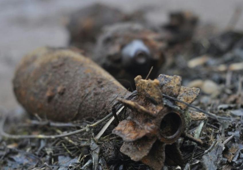 Новость - События - Неожиданная находка: возле "Радуги" запорожцы обнаружили старые боеприпасы
