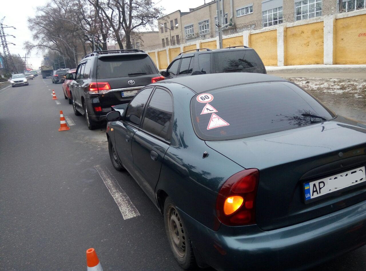 Тройное ДТП на Иванова. Все фото:патрульная полиция