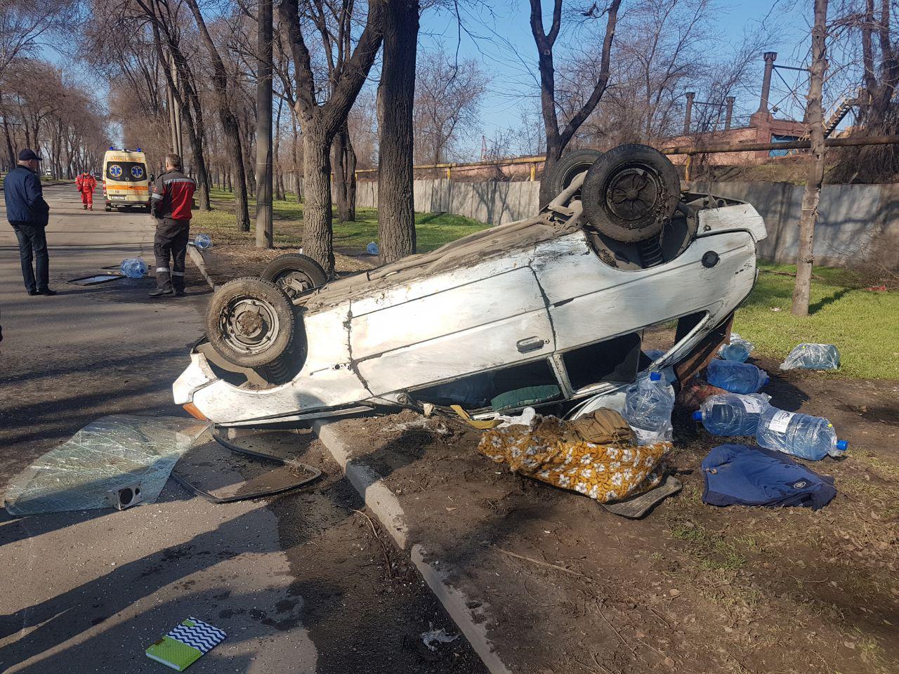 ДТП на Южном шоссе. Фото: патрульная полиция