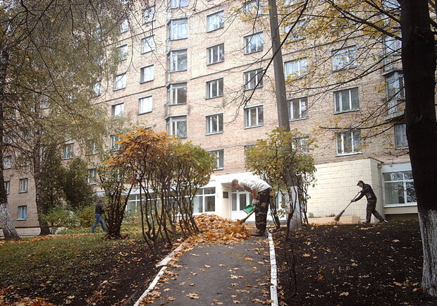 Убирать территорию перед многоэтажками будет "Ремондис Запорожье"
Фото http://stat11.privet.ru