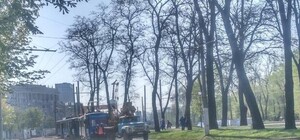 Выполнил маневр: очередной трамвай сошел с рельсов