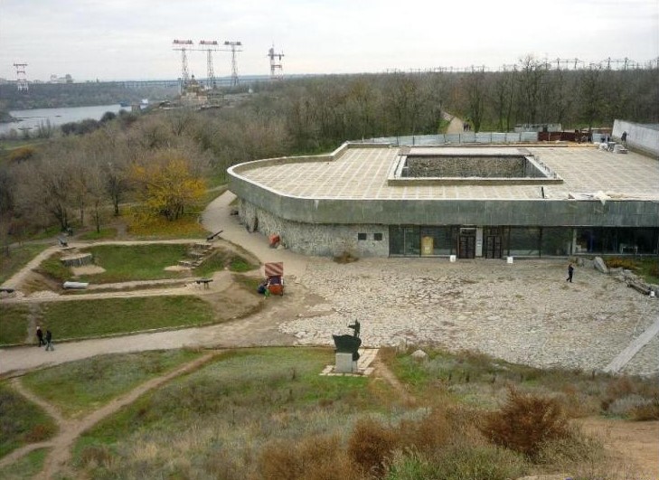 Реконструкция Музея истории казачества на Хортице. Фото: Евгений Ермоленко