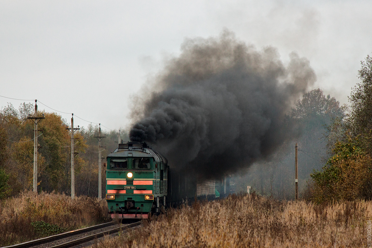 В Запорожской области электричка загорелась на ходу. Фото: trainpix.org