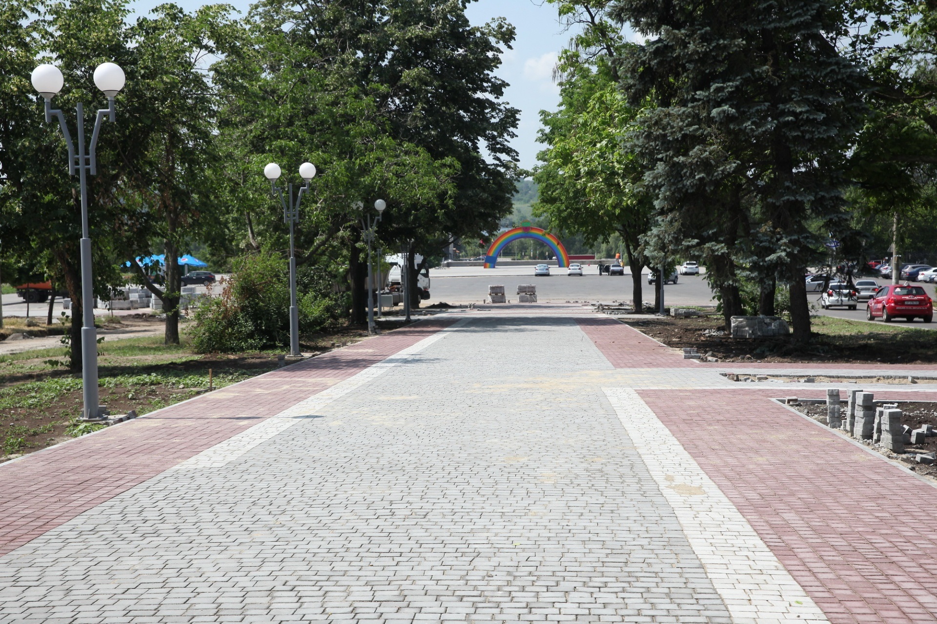 Последний этап реконструкции проспекта Маяковского. Фото: мэрия Запорожья