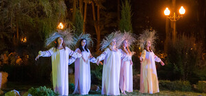 Сцена у воды, русалки, венки: как в парке Горького отметили Ивана Купала