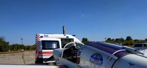 Поднимали авиацию: в Харьков доставили годовалую девочку, выпавшую из окна