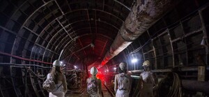 Сердце замирает: пугающие фото из строящегося тоннеля метро