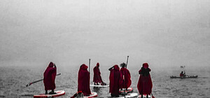 Мистика на Днепре: по речке в тумане плавали 