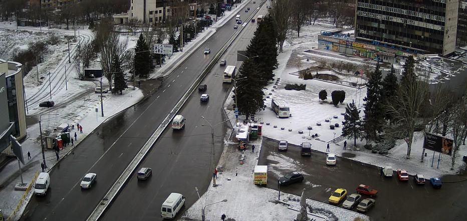Ситуация на дорогах в Запорожье / webcam.zp.ua