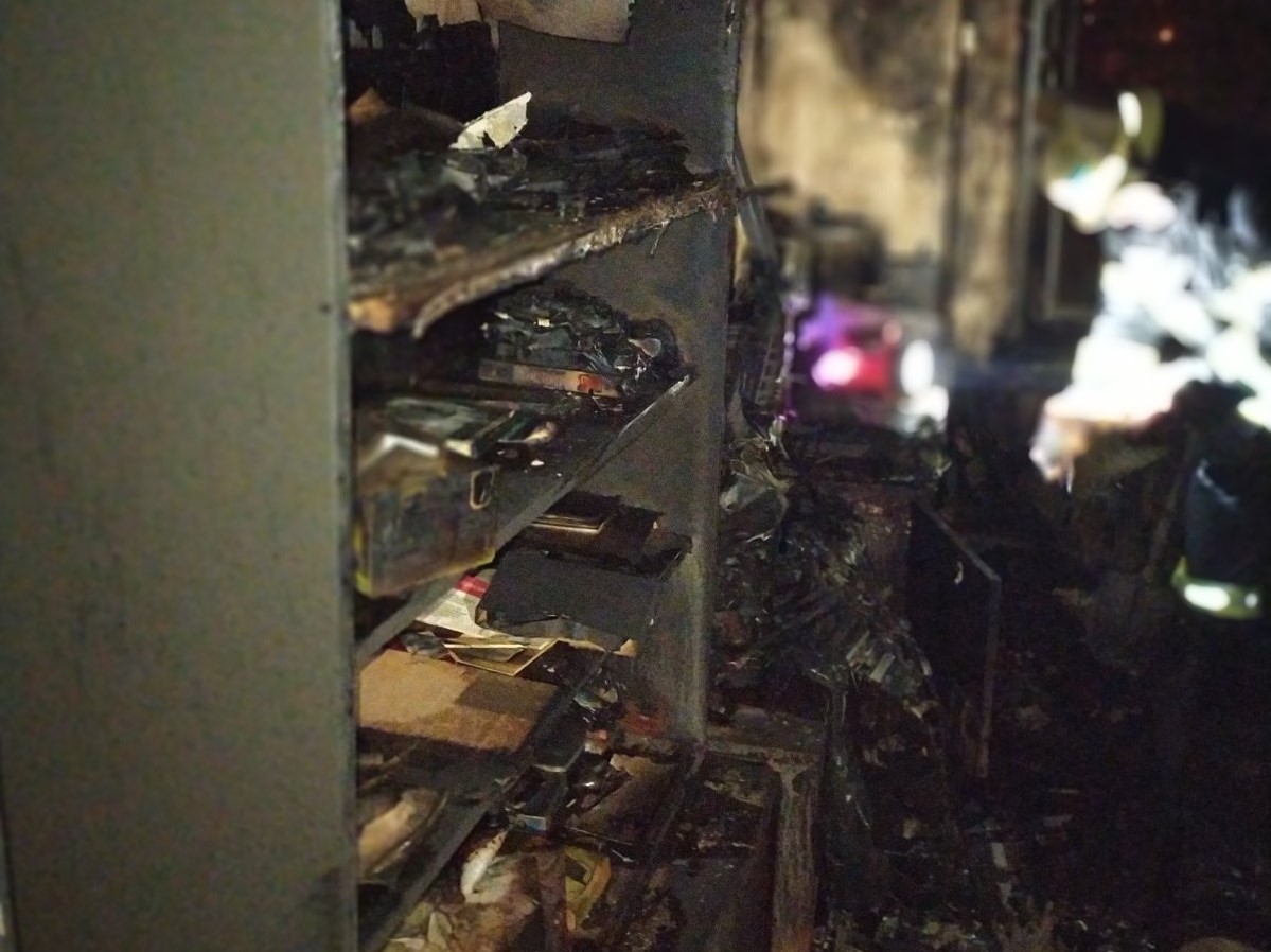 На Бабурке мужчина сгорел в своей квартире. Фото: ГСЧС
