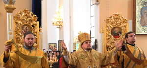 Епископ Иосиф совершил последнее Богослужение в Запорожской епархии