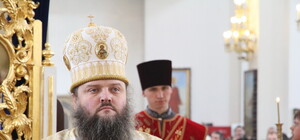 Архиепископ Лука совершил первую Литургию в Запорожской епархии