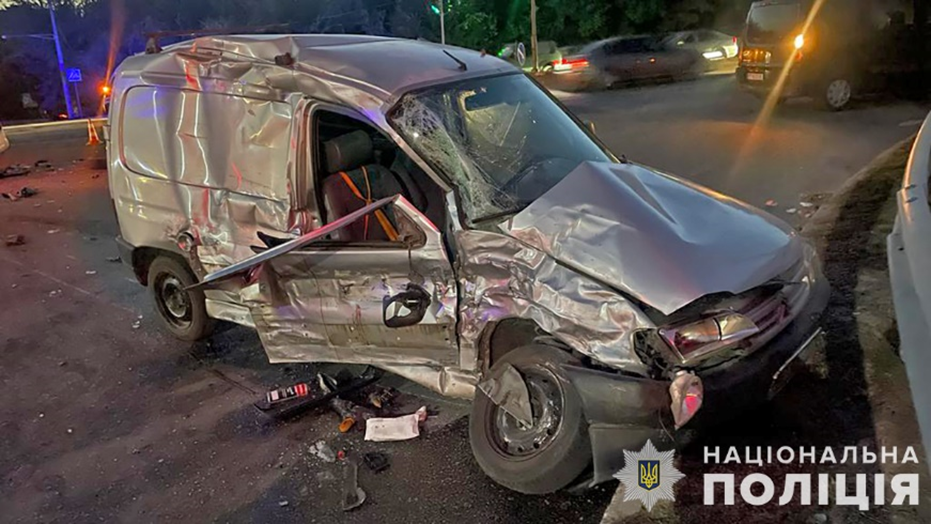 В Запорожье произошло ДТП -