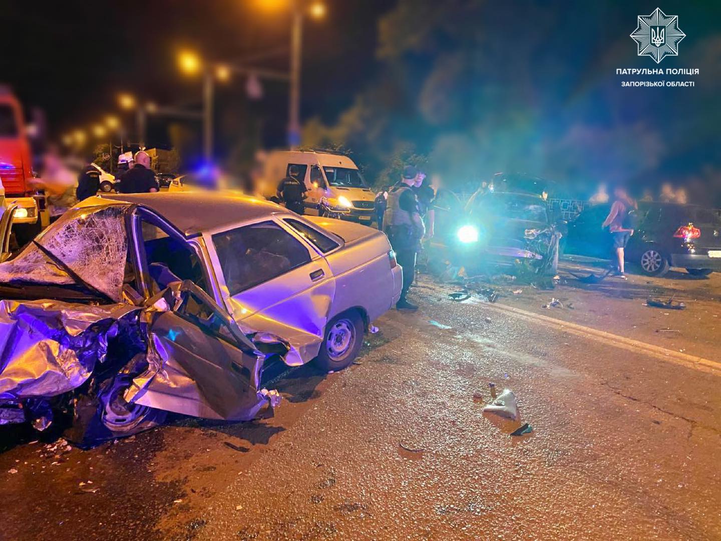 Смертельное ДТП на Космосе в Запорожье: погиб молодой парень - || фото: facebook.com/zaporizhiapolice