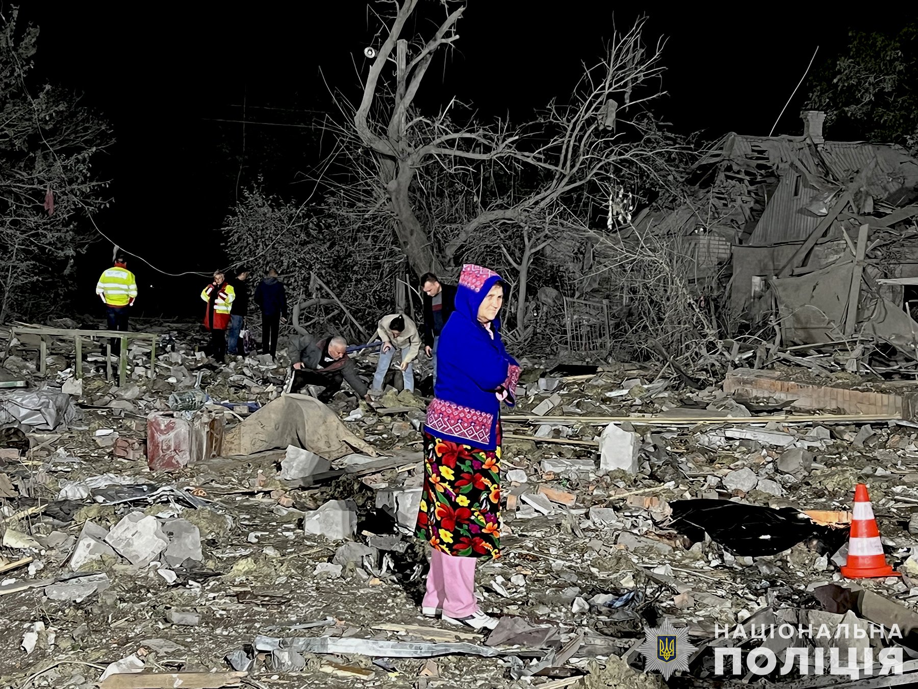 Последствия ракетных ударов по Запорожью -