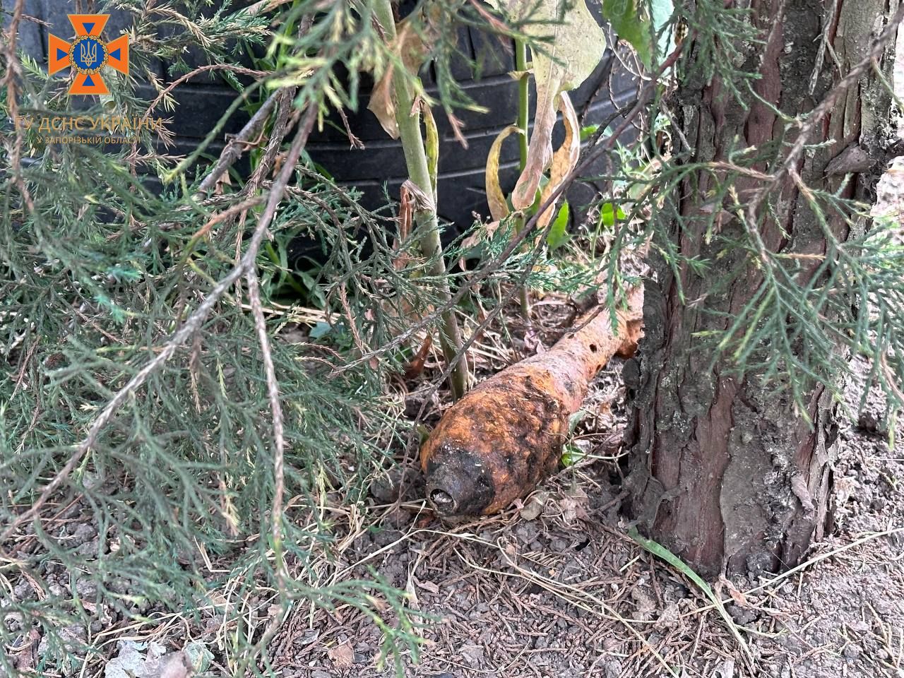 У Запоріжжі на зупинці знайшли міну &ndash;