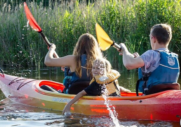 Тур на каяках плавневых лабиринтах - фото fb Прогулки на каяках