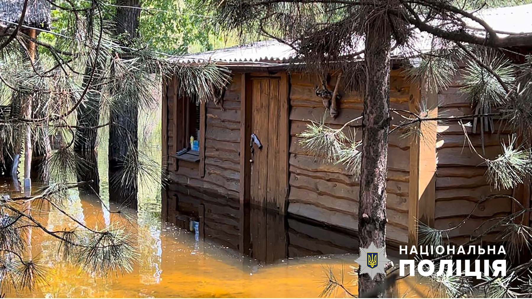 В Запорожской области затопило остров Муравьиный -