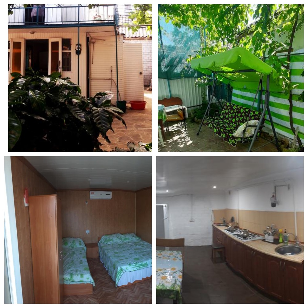 Тенистый дворик в Бердянске / фото: booking.com