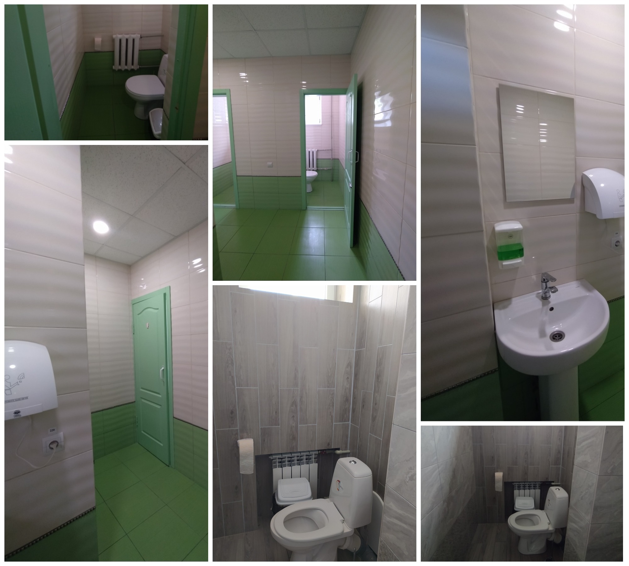 Туалет в стоматологии №1 в Запорожье