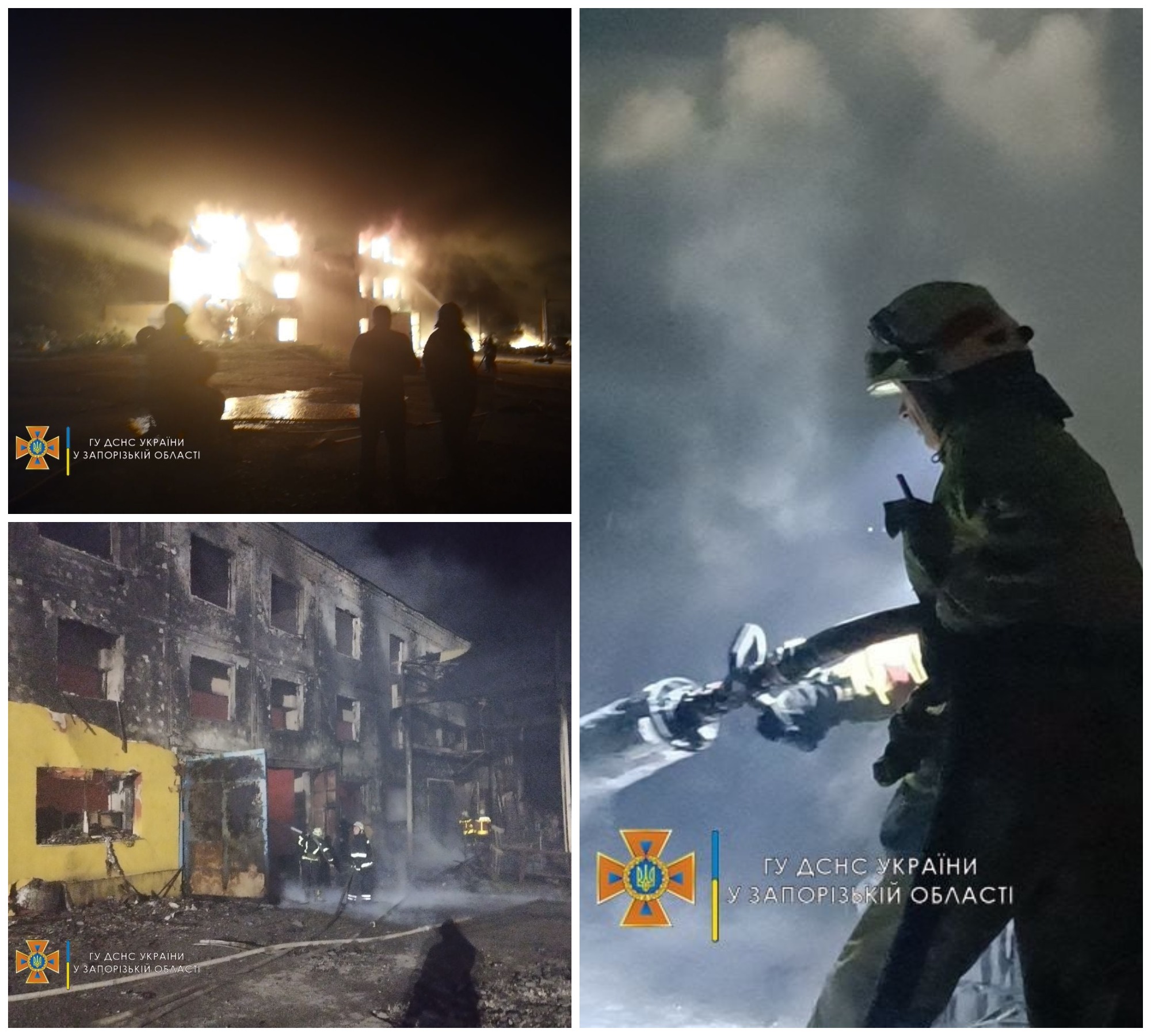 У Запоріжжі була серйозна пожежа в Дніпровському районі -