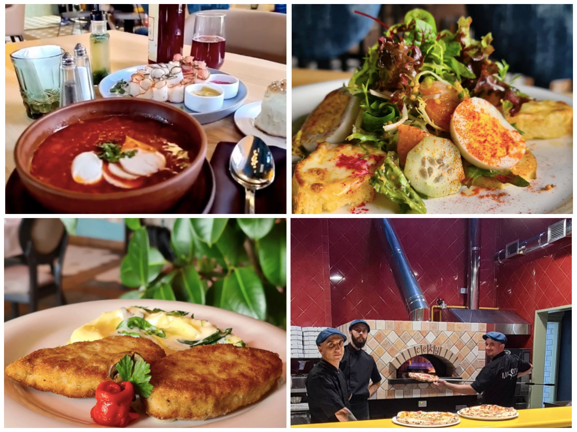 Страви в Маєтку Мазепа -