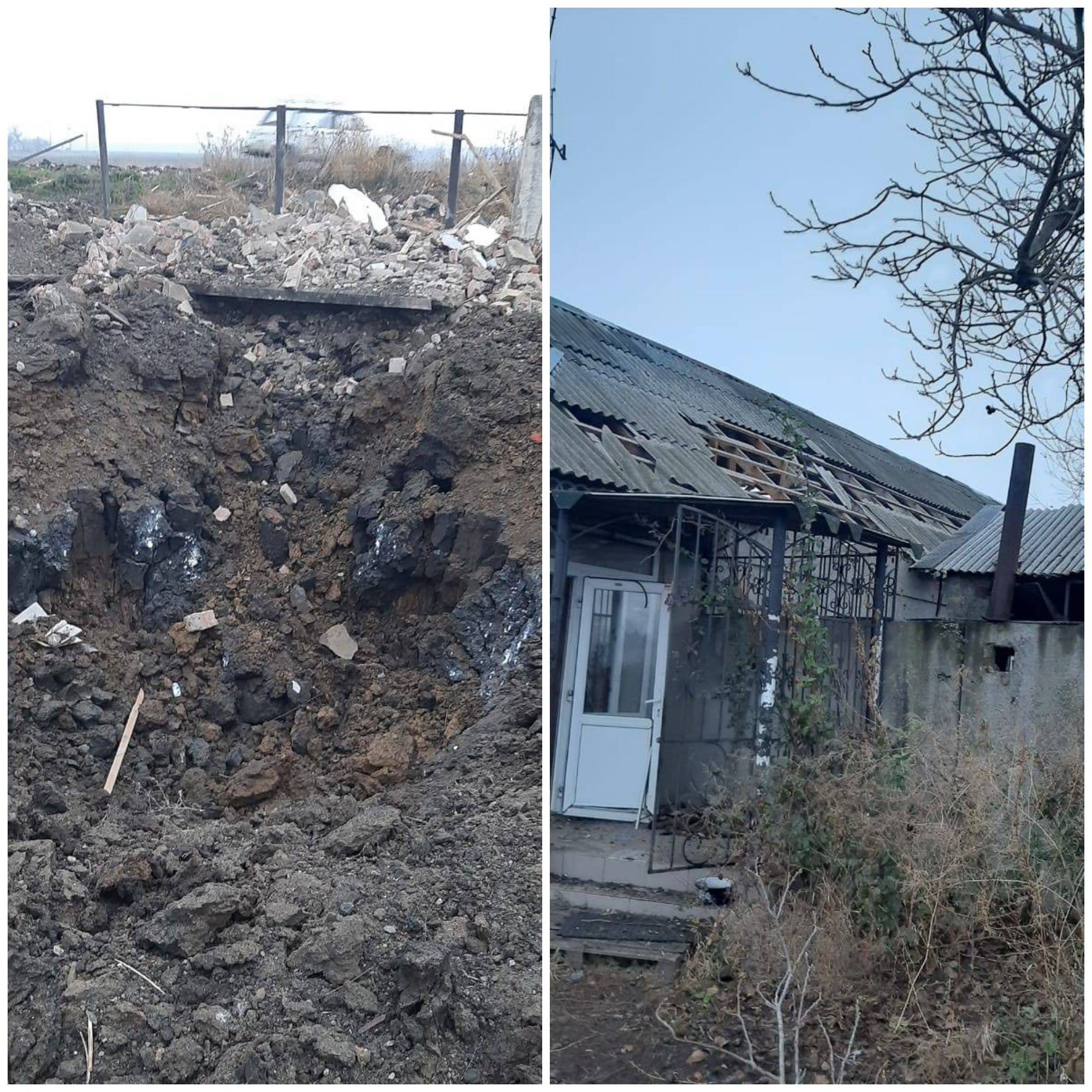 окупанти випустили три ракети, щоб зруйнувати придорожній ресторан у селі Запорізького району -