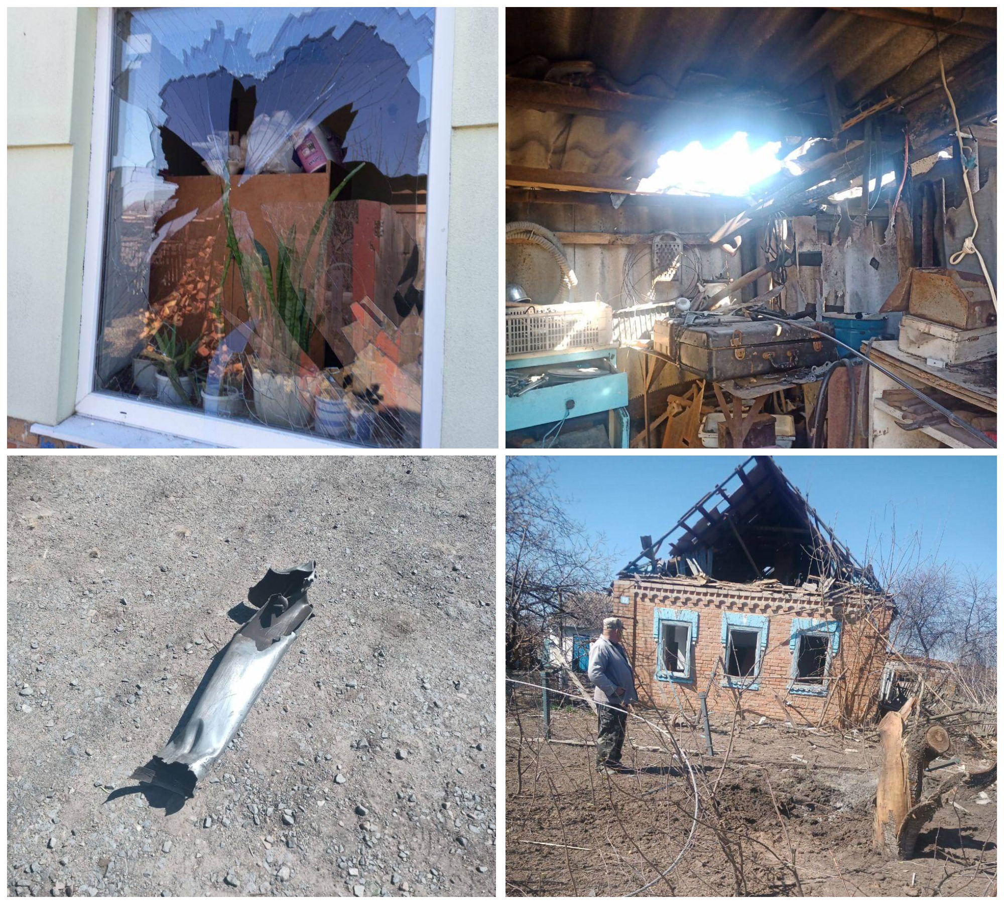 Последствия обстрела Новояковлевки -