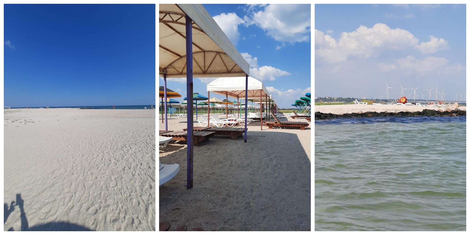 В Приморске полупустые пляжи / фото: Наталья Воронина