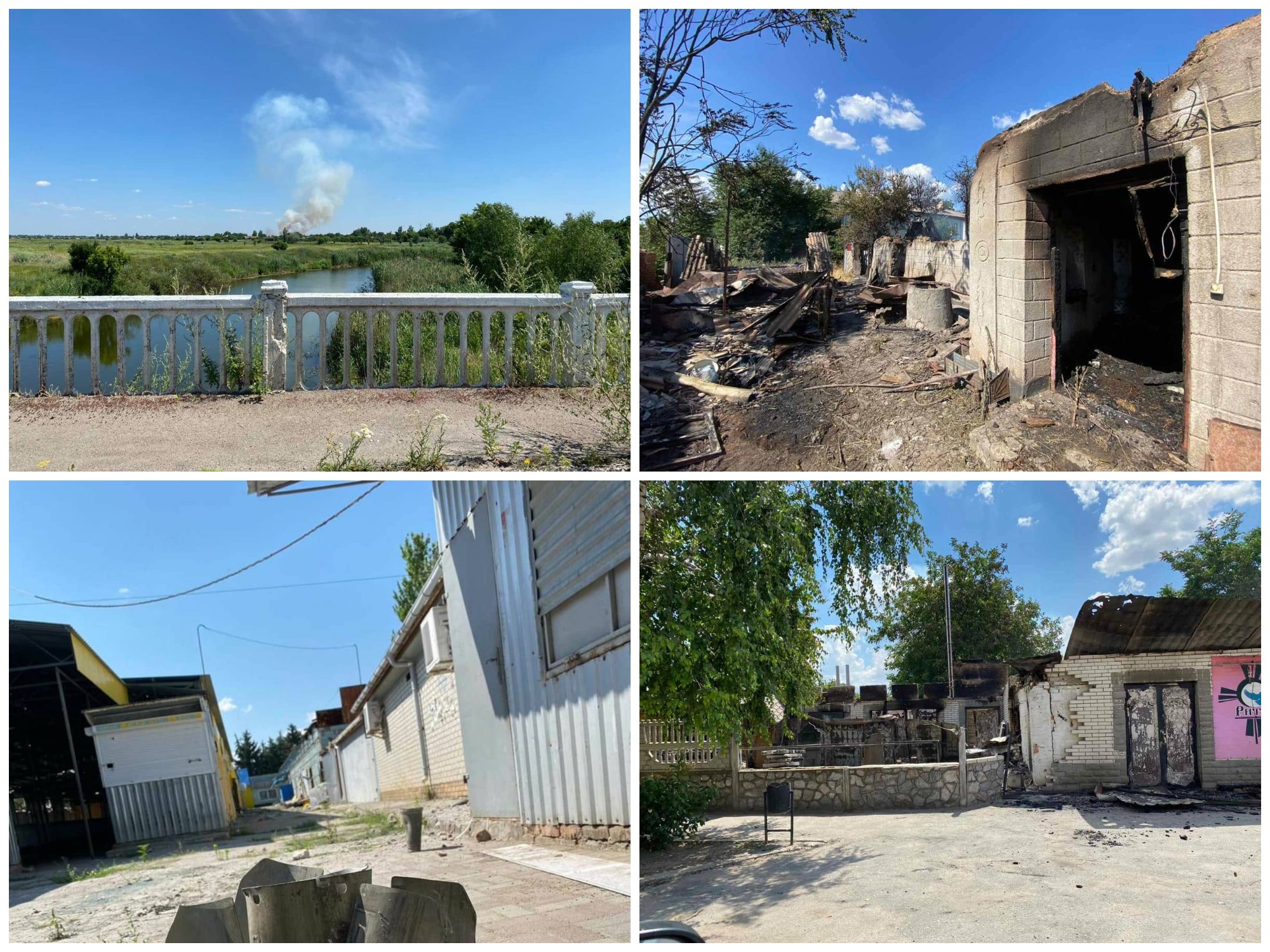 Гуляйполе после обстрелов -