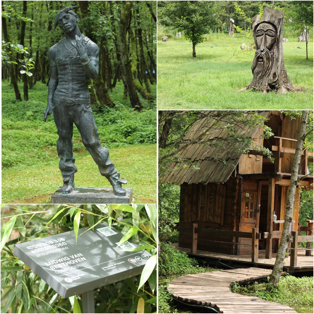 Парк музыкантов в Шекветили / фото: ВГороде