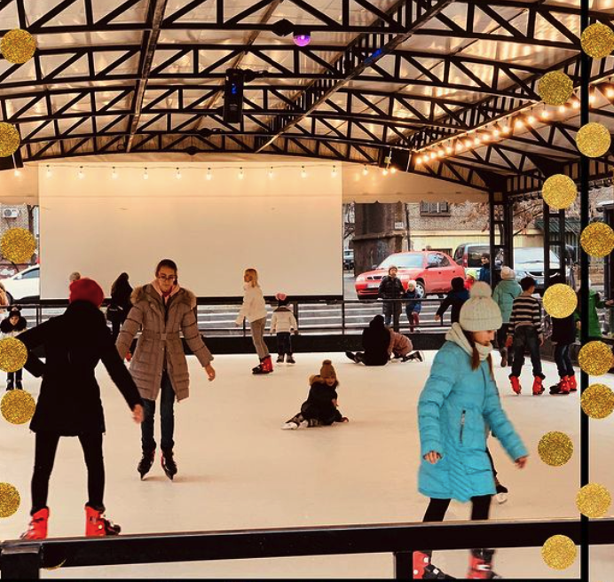 Каток Лихой в Запорожье / фото: @lihoykatok_zp