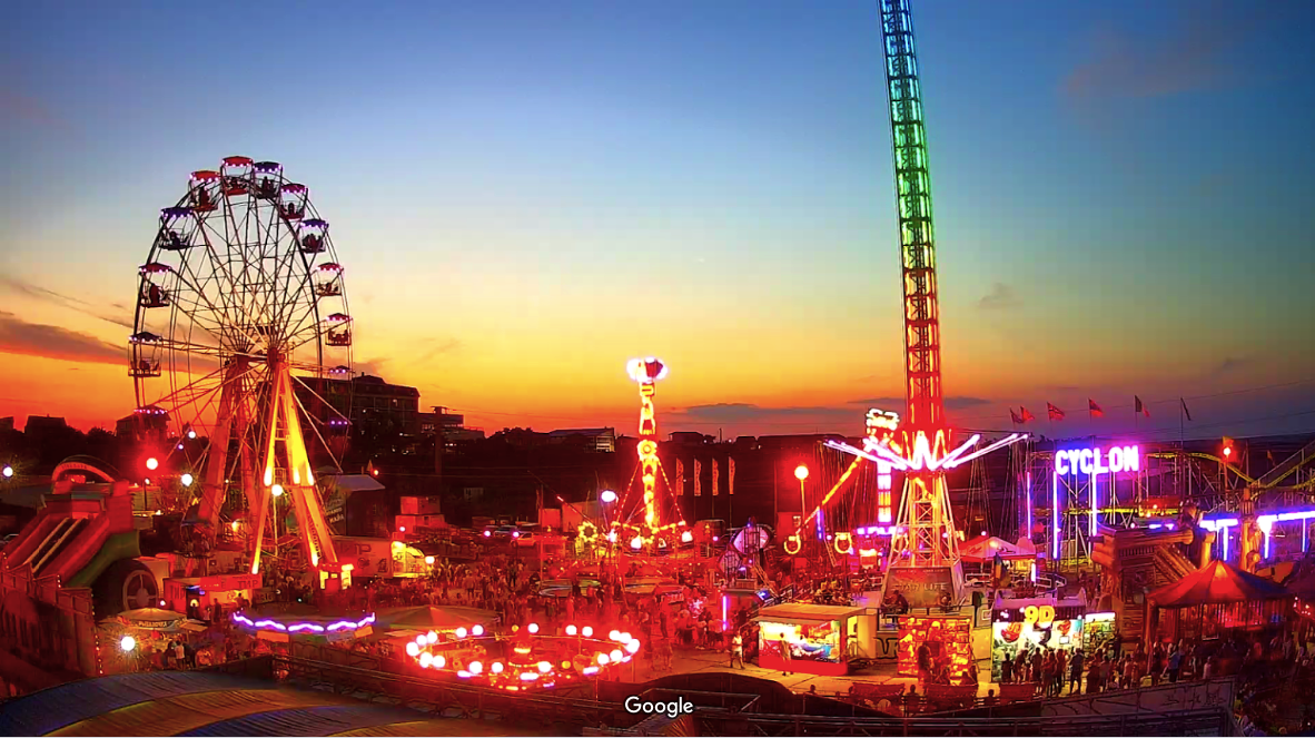 Луна-парк в Кирилловке / фото: GoogleMaps