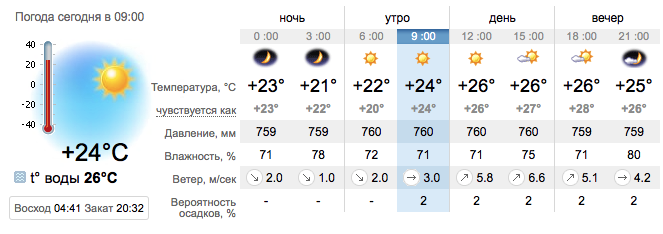 Погода в Бердянске на 30 июня. sinoptik.ua