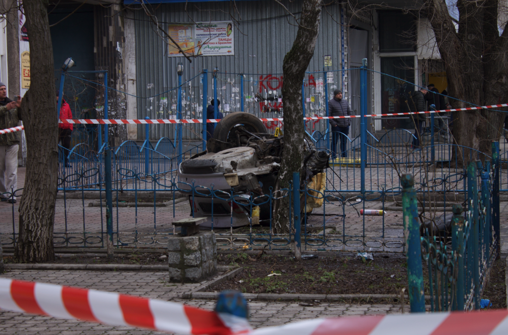 Задняя часть отлетела на несколько метров / фото: Vgorode