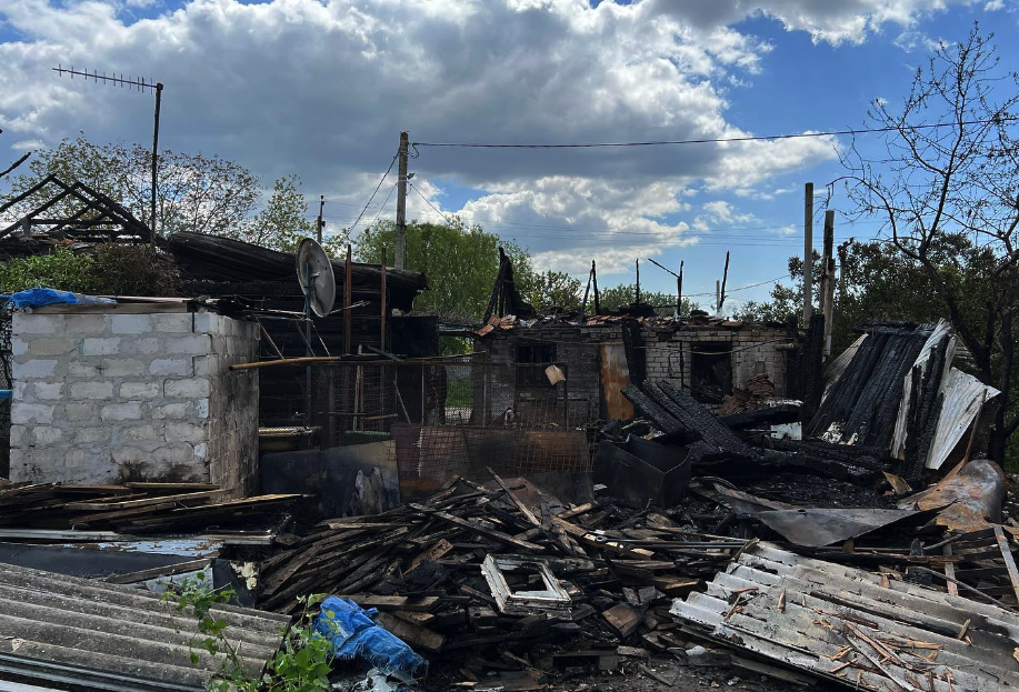 Последствия обстрелов в Запорожье