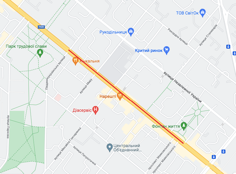 У центрі Запоріжжя перекрили кілька вулиць: мапа фото 1