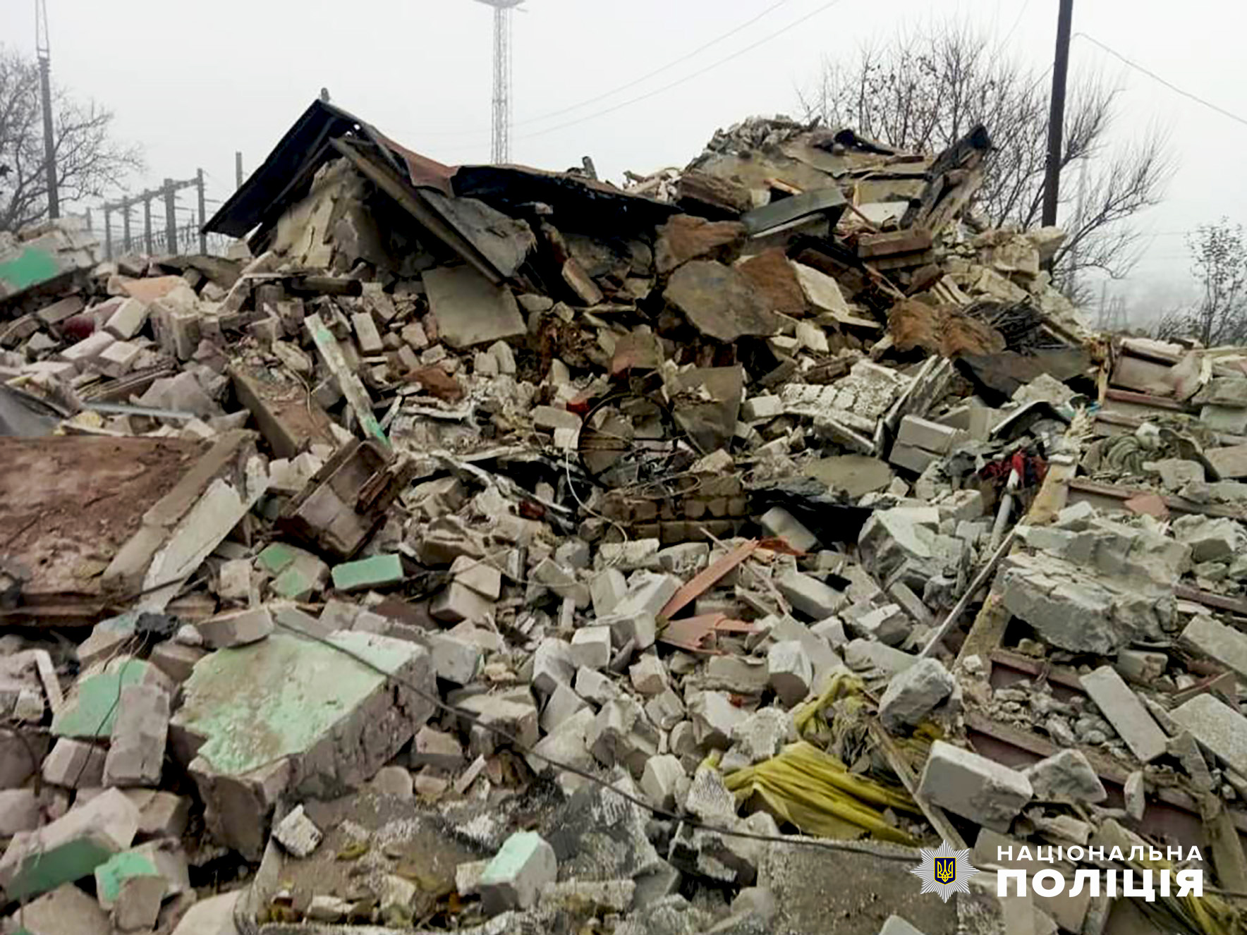 В полиции показали последствия обстрела Вольнянска в Запорожской области - || фото: zp.npu.gov.ua