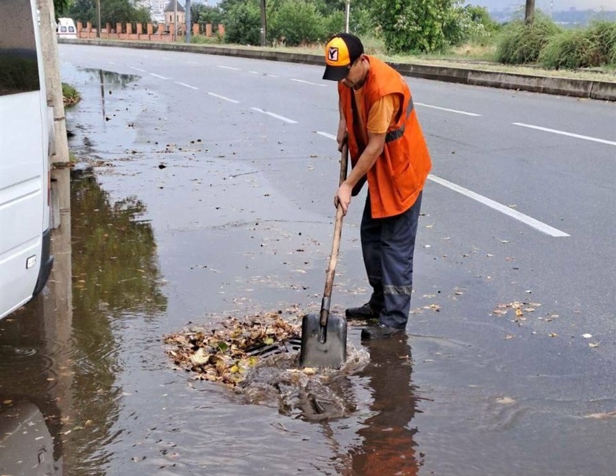 Наслідки зливи у Запоріжжі -