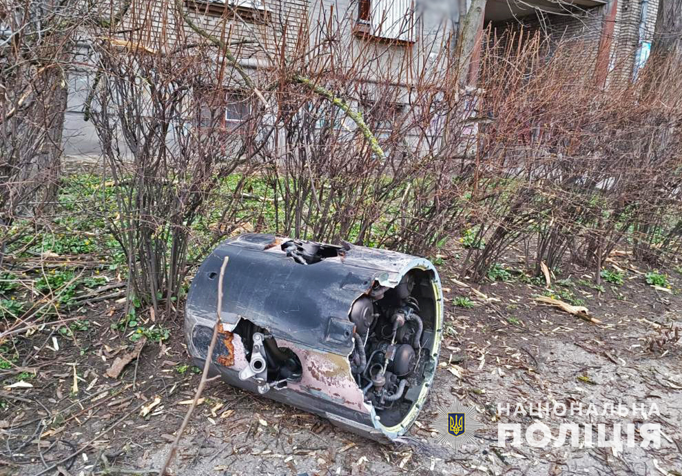 Последствия ракетной атаки по Запорожью 18 марта - || фото: zp.npu.gov.ua