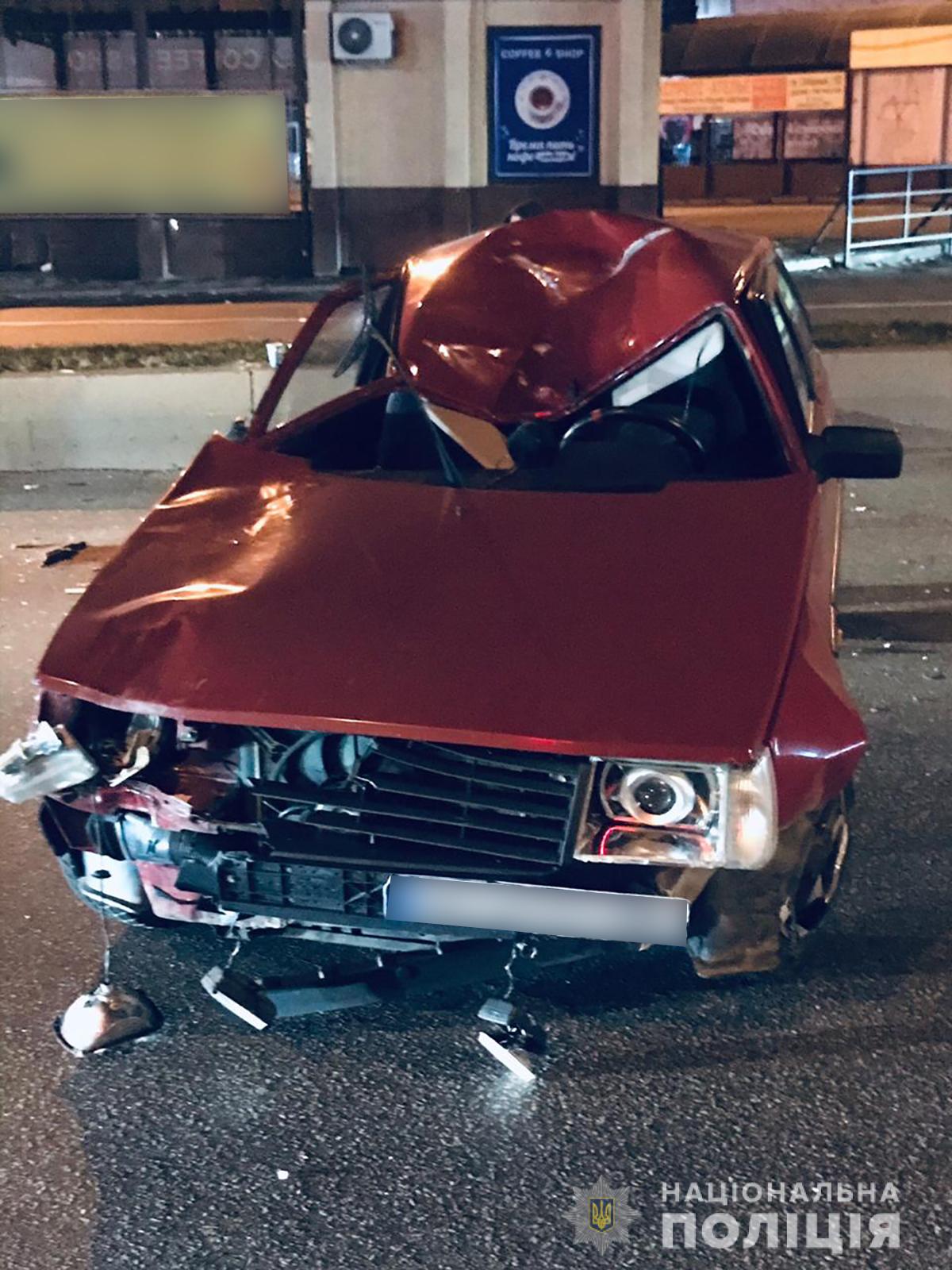 ДТП на проспекте Соборном / фото: ГУНП Запорожской области