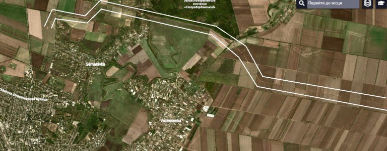 Знімок із супутника -