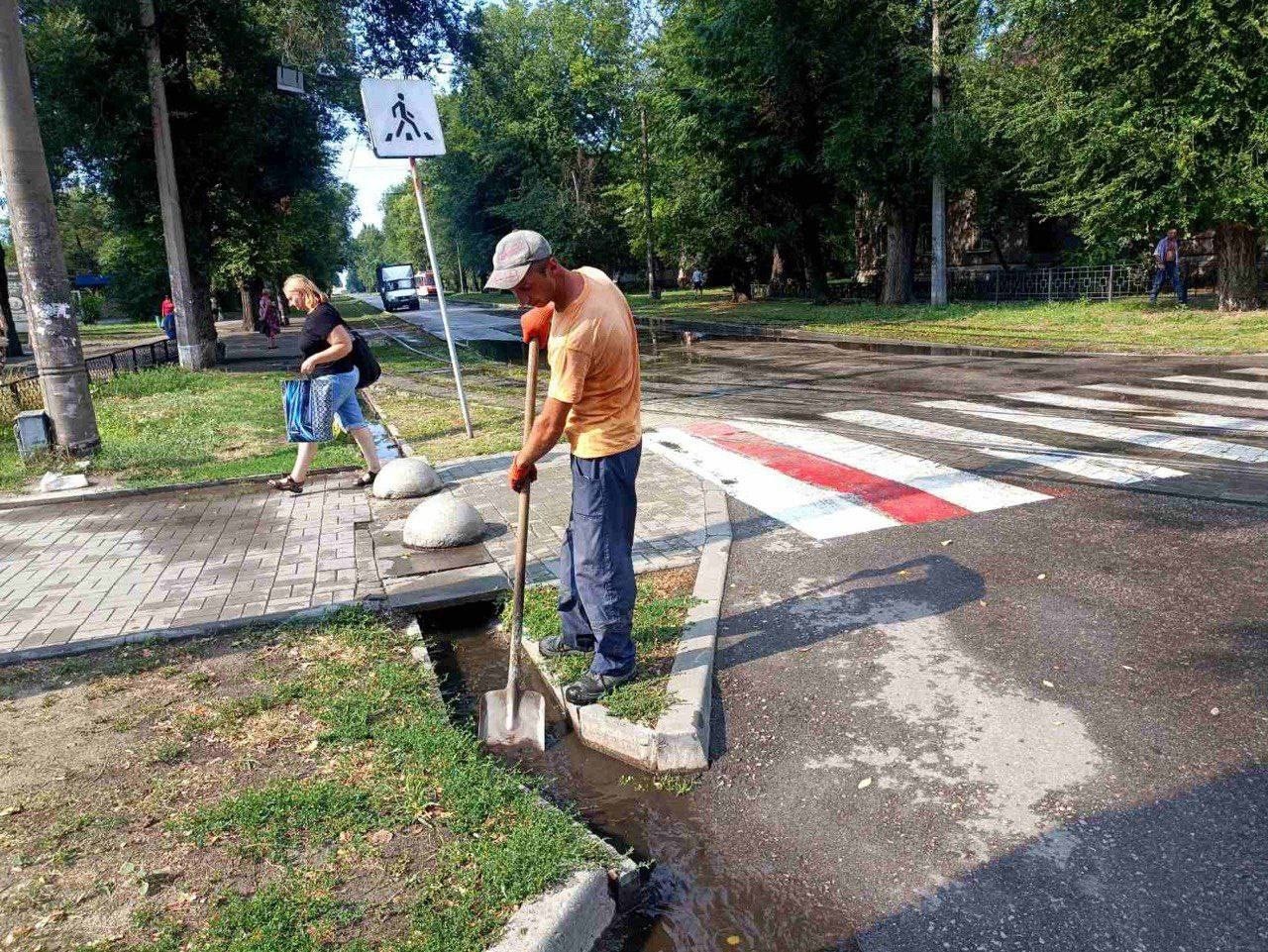 Наслідки зливи у Запоріжжі -