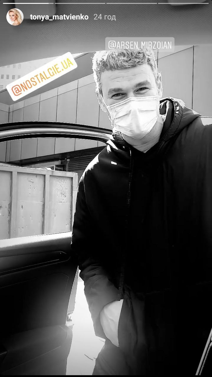 Теперь Арсен Мирзоян ходит в маске