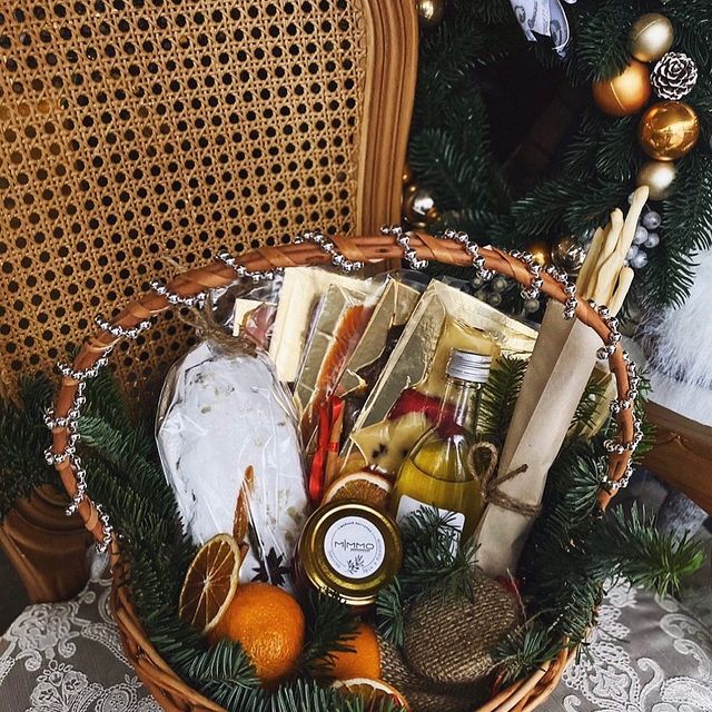 Новогодняя корзинка от Mimmo / @mimmo_family