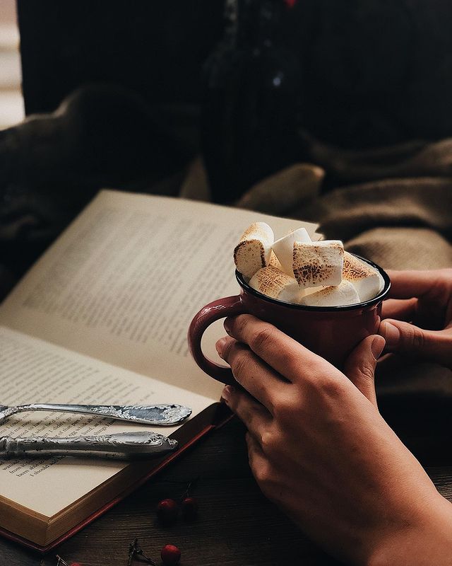 Какао с поджаренным маршмэллоу / фото: @cholla.joshua