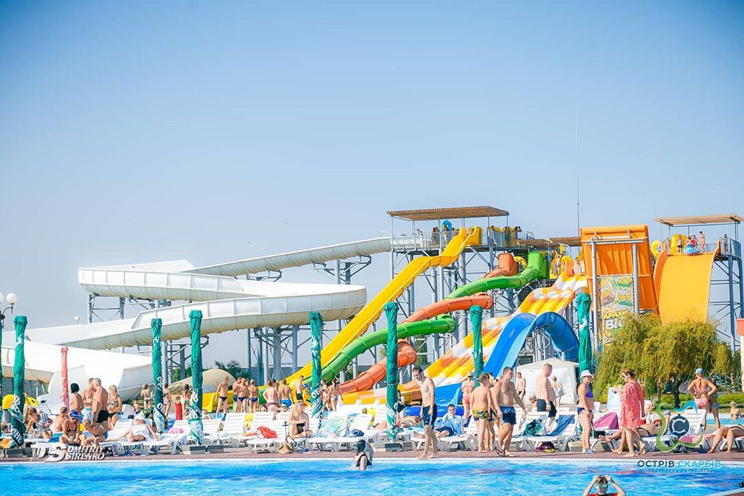 Аквапарк в Кирилловке / фото со странички аквапарка в Инстаграм
