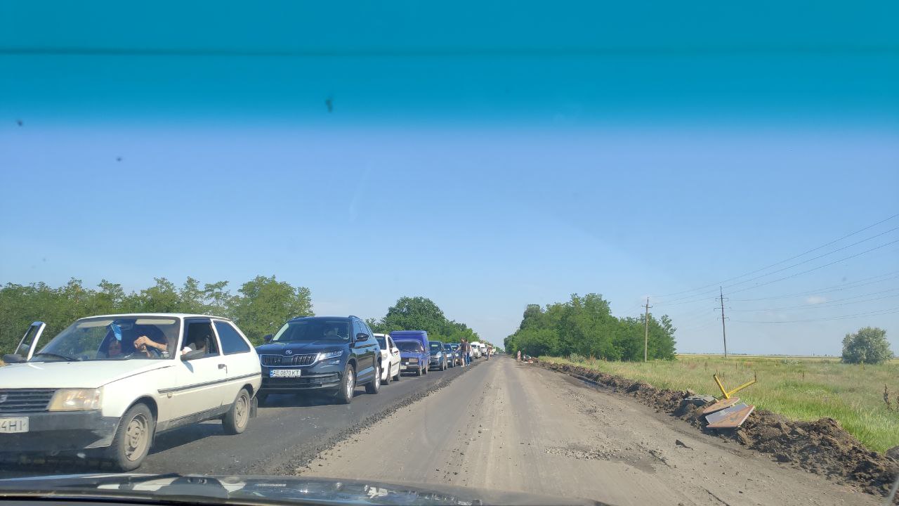 В каком состоянии трасса в Кирилловку / фото: Анна Покровская