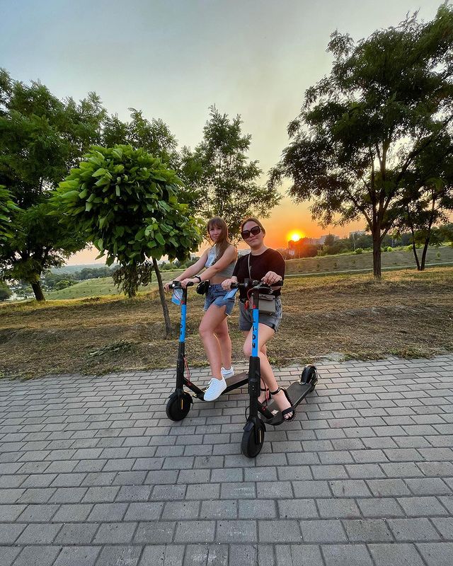Прокат электросамокатов в Запорожье / фото из Инстаграм