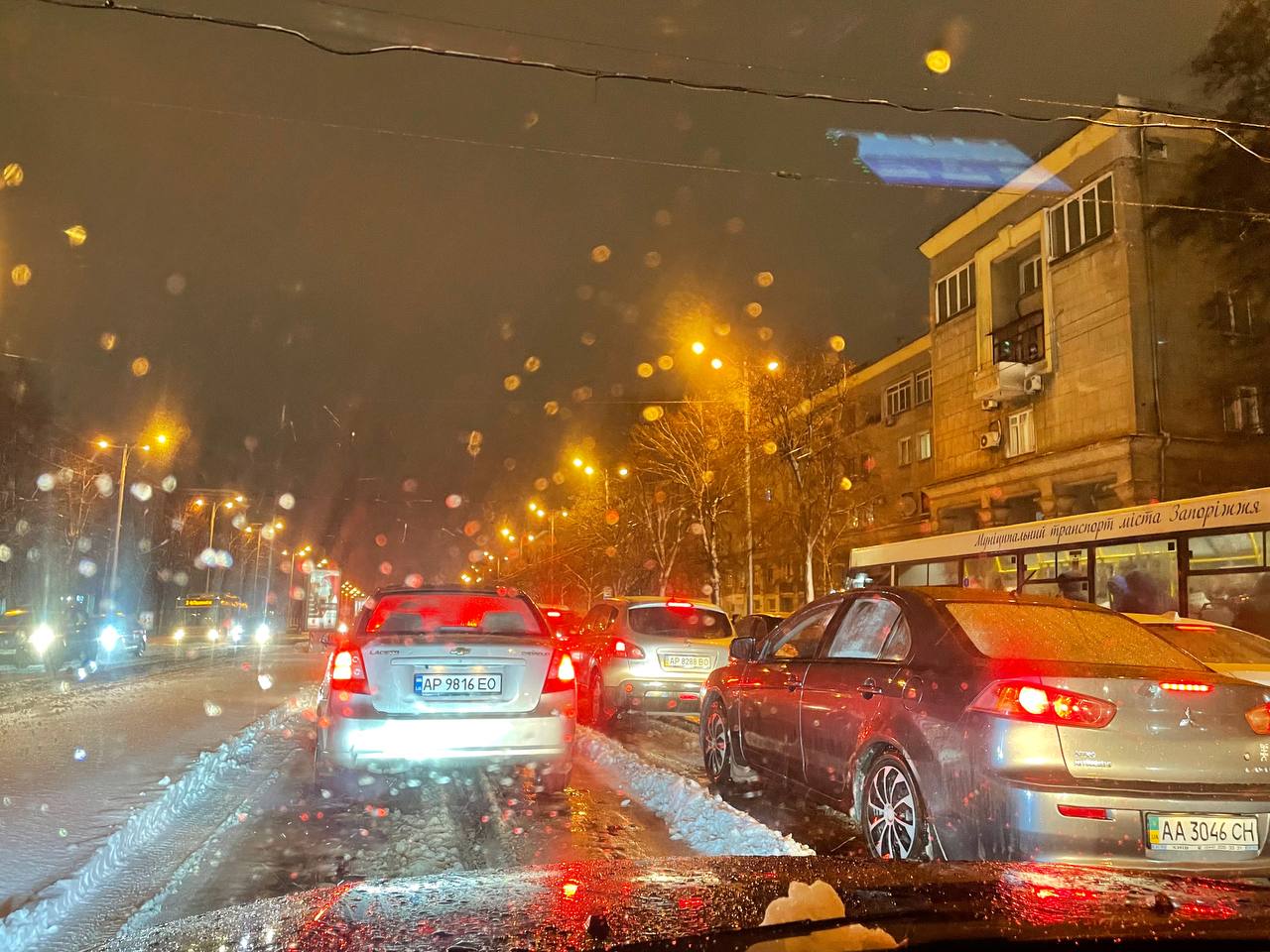 А после семи вечера все начало таять -